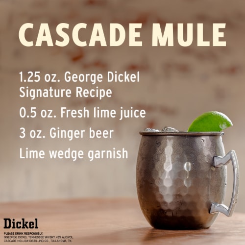 George Dickel Whiskey - American Signature Perspective: top