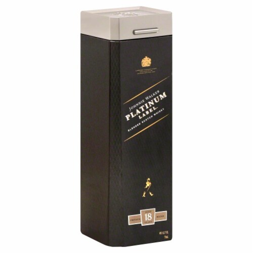 Johnnie Walker Platinum Label Blended Scotch Whisky Perspective: top