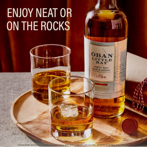 Oban Little Bay Single Malt Scotch Whisky Perspective: top