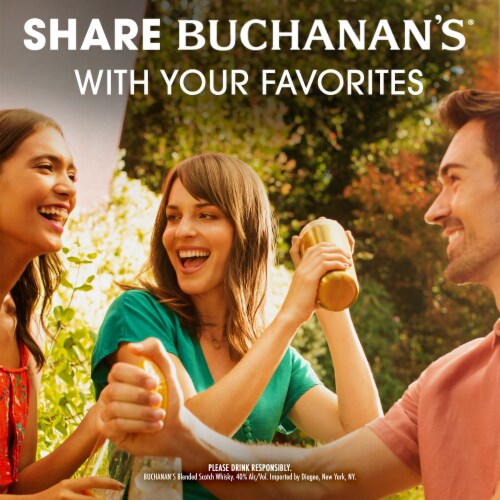 Buchanan's Whisky - Blended Scotch DeLuxe Aged 12 Years Perspective: top
