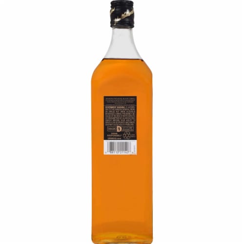 Johnnie Walker Whisky - Blended Scotch JW Black Label, 1.000