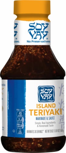 Soy Vay Island Teriyaki Marinade and Sauce Perspective: top