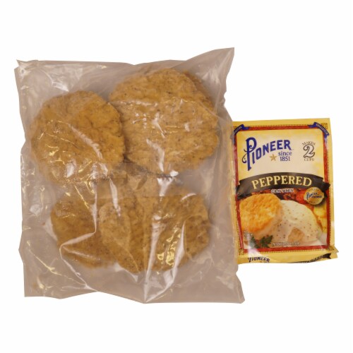 Great American Fully Cooked Country Fried Steaks Perspective: top