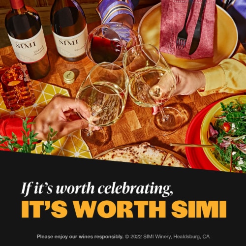 SIMI California Chardonnay White Wine Perspective: top