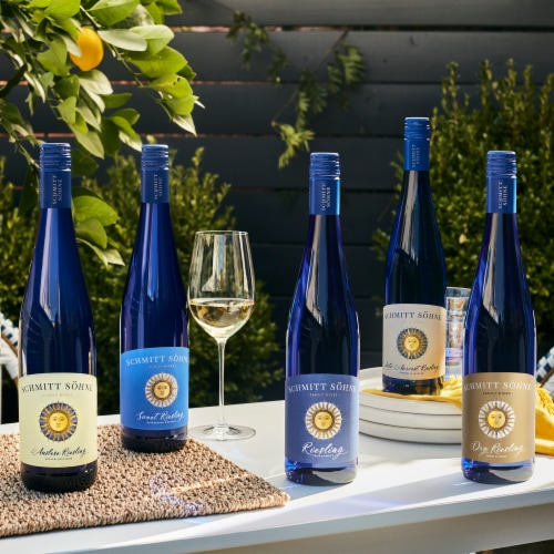 Schmitt Sohne Late Harvest Riesling German White Wine Perspective: top