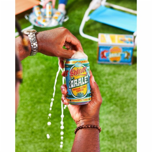 Shiner Orale Mexican-style Lager Craft Beer Perspective: top