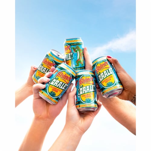 Shiner Orale Mexican-style Lager Craft Beer Perspective: top