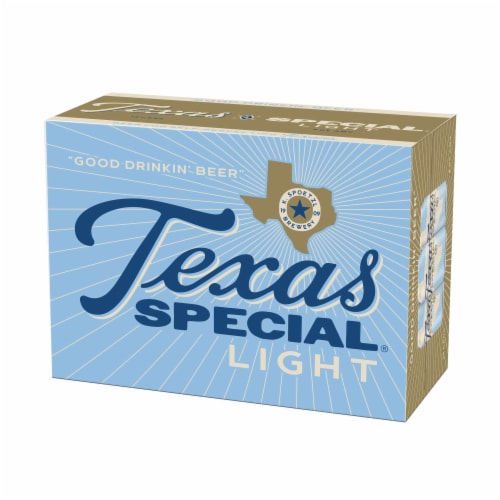 Texas Special Light Texan Lager Craft Beer Perspective: top