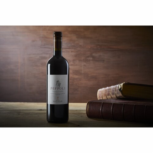 Antinori Peppoli Sangiovese Italy Red Wine Perspective: top