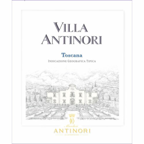 Villa Antinori Tuscany Italy White Wine Perspective: top