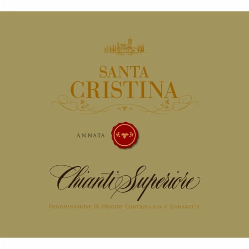 Santa Cristina Sangiovese Italy Red Wine Perspective: top