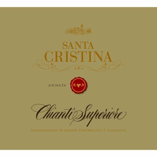 Santa Cristina Sangiovese Italy Red Wine Perspective: top