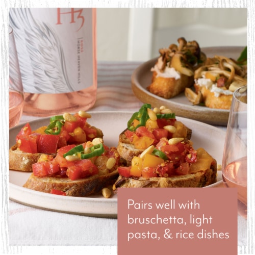 H3 Rosé Washington Rosé Wine Perspective: top