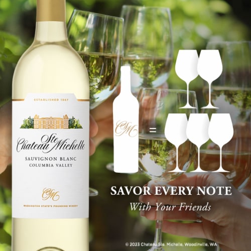 Chateau Ste. Michelle Sauvignon Blanc Washington White Wine Perspective: top