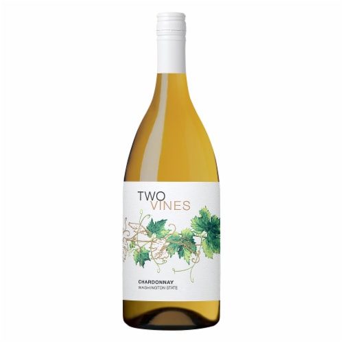Two Vines Chardonnay Washington White Wine Perspective: top