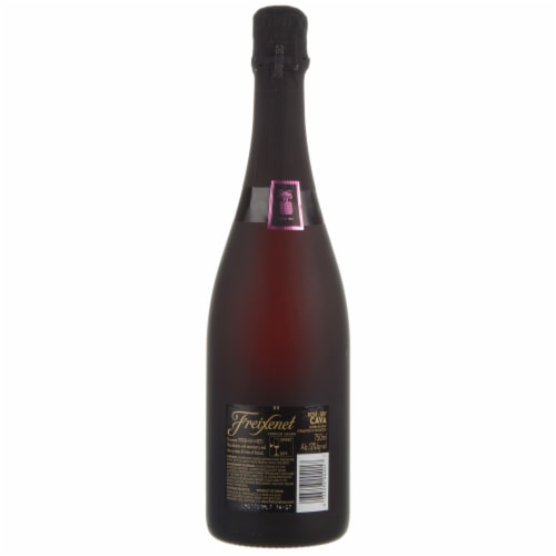 Freixenet Brut Rose Cordon Rosado Spain Sparkling Wine Perspective: top