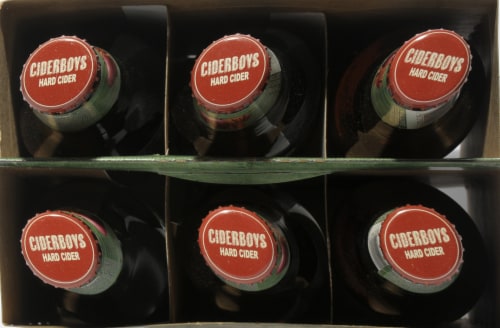 Cider Boys Mad Bark Apple Cinnamon Hard Cider Perspective: top