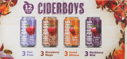 Cider Boys Hard Cider Variety Pack Perspective: top