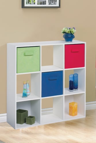 ClosetMaid Cubeicals Multi-Purpose Fabric Storage Bin - Royal Blue Perspective: top