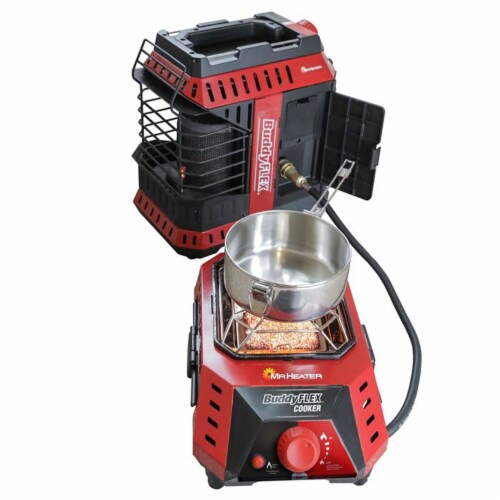 Mr. Heater 11,000 BTU Buddy FLEX Liquid Propane Portable Radiant Space Heater Perspective: top