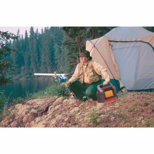 MR. HEATER Big Buddy 18,000 BTU Radiant Propane Heater F274885 Perspective: top