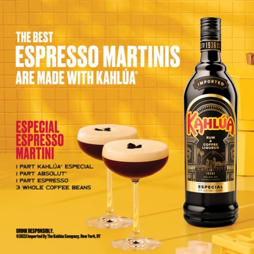 Kahlua Especial Coffee Liqueur Perspective: top