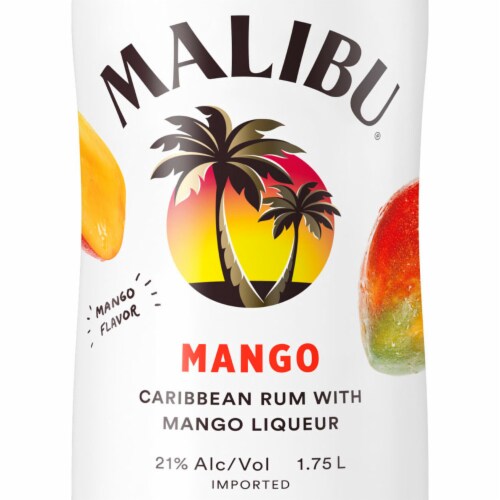 Malibu Mango Rum Perspective: top