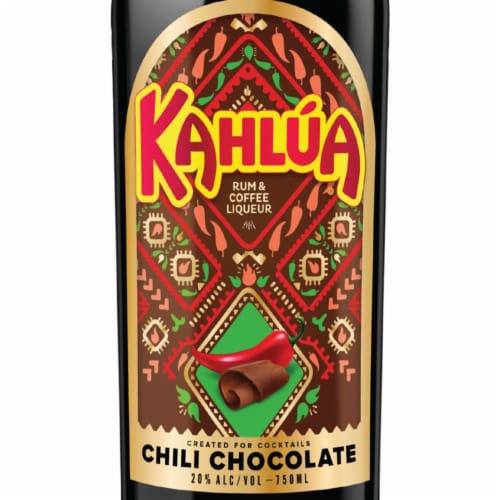Kahlua Chili Chocolate Coffee Liqueur Perspective: top