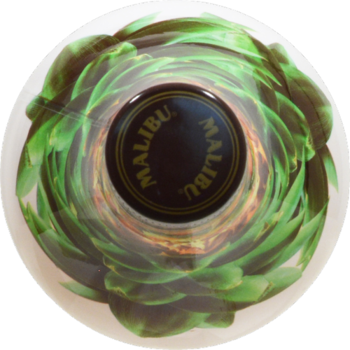 Malibu Pineapple Upside Down Cake Caribean Rum Perspective: top
