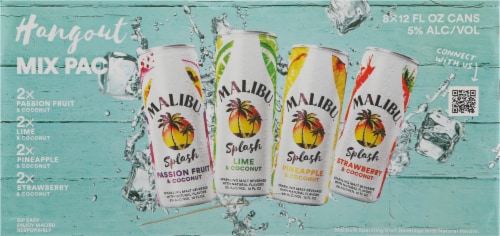 Malibu Splash Hangout Mix Variety Pack Perspective: top