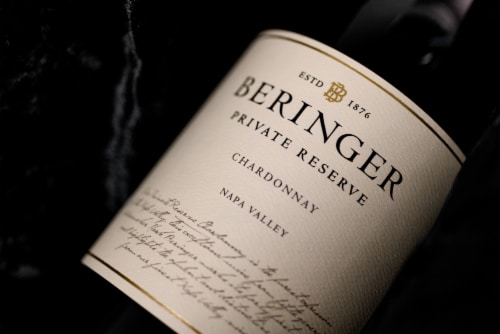 Beringer Private Reserve Chardonnay Napa Valley White Wine Perspective: top