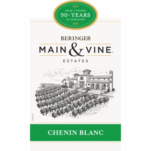 Beringer Main & Vine Chenin Blanc California White Wine Perspective: top