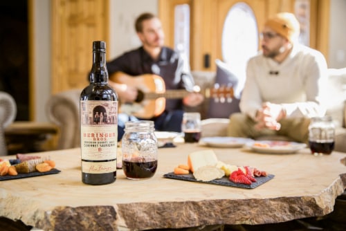 Beringer Bros Bourbon Barrel Aged Cabernet Sauvignon California Red Wine Perspective: top
