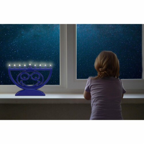 RTLT CHANUKAH MENORAH MENOJI Perspective: top