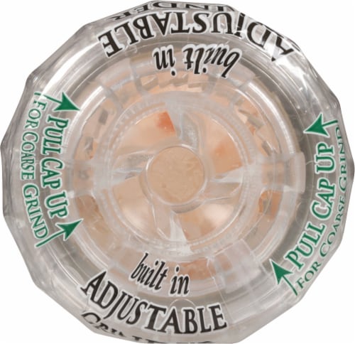 Frontier Natural Products® HImalayan Pink Salt Grinder Perspective: top