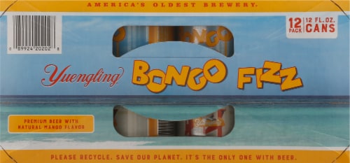 Yuengling Raging Eagle Mango Beer Perspective: top