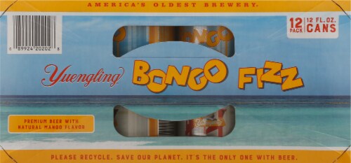 Yuengling Raging Eagle Mango Beer Perspective: top