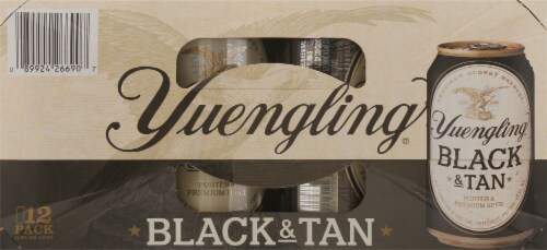 Yuengling® Black & Tan Porter & Premium Beer Perspective: top