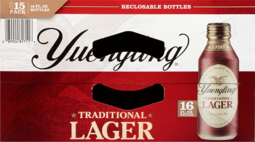 Yuengling® Tradition Lager Beer Perspective: top