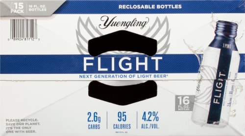 Yuengling Flight Reclosable Beer Bottles Perspective: top