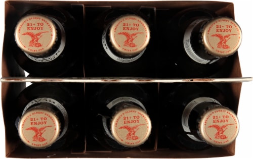 Yuengling® Black & Tan Porter & Premium Beer Bottles Perspective: top