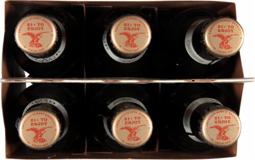 Yuengling® Black & Tan Porter & Premium Beer Bottles Perspective: top