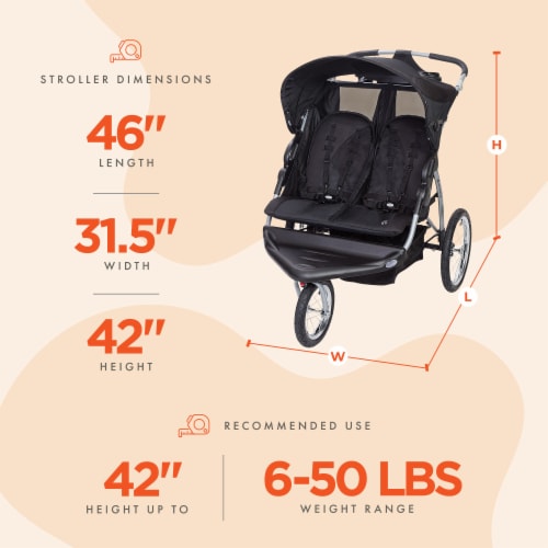 Baby trend expedition ex double jogging stroller deals