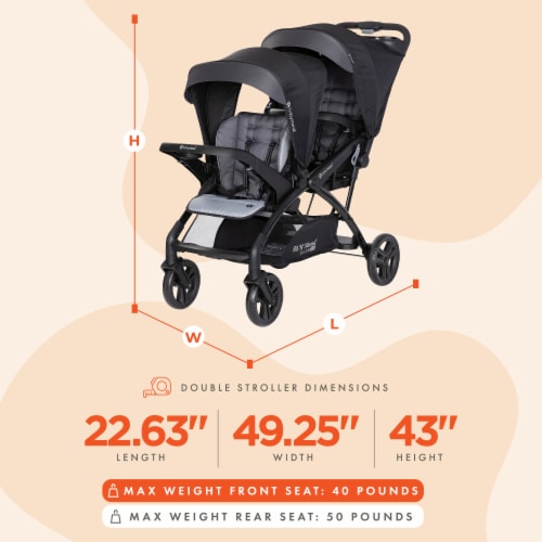 Baby trend doible sales stroller