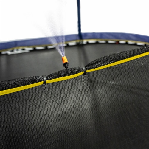 JumpKing Universal Backyard Trampoline Outdoor Water Park Sprinkler Mist Sprayer Perspective: top