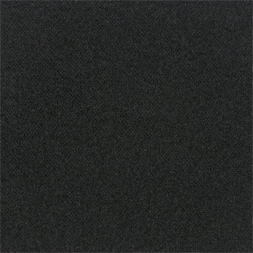 ProGrid Black Visitors Chair with Arms and Titanium Finish Fabric Seat Perspective: top