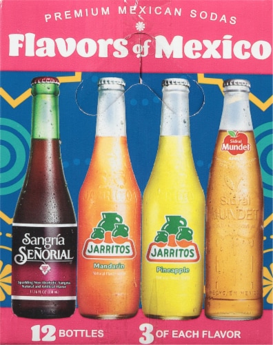 Jarritos Premium Mexican Variety Soda Perspective: top