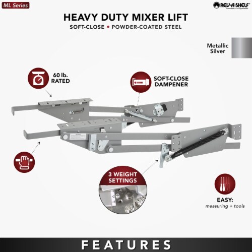 Rev-A-Shelf Heavy Duty Lifting System for Kitchen Base Cabinets,  RAS-ML-HDSC, 1 Piece - Kroger