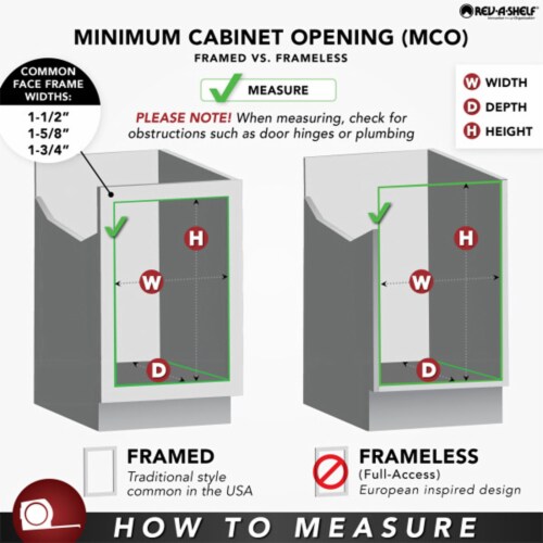 Rev-A-Shelf 5349-2150DM-2 Double 50-Quart Pull-Out Soft-Close Waste Containers Perspective: top