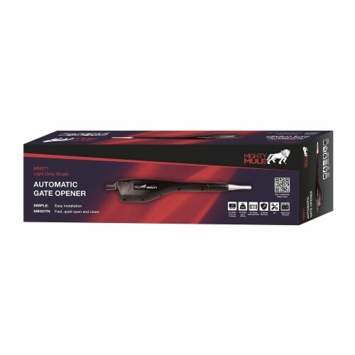 Mighty Mule MM271 12 Ft. 300 Lb. Single Gate Opener Kit MM271 Perspective: top